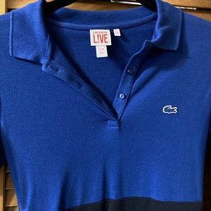 Lacoste Live Cotton Pique Polo Dress